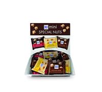 Ritter Sport Mini Special Nuts, Mix Cioccolatini con Croccanti Nocciole, Cioccolato Bianco, Cioccolato al Latte, Cioccolato Fondente, 56 Pezzi, 934 g