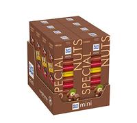 RITTER SPORT Mini Tower 116g Special Nuts, Mix Cioccolatini, 3 Gusti, Cioccolato al Latte Extra Con Nocciole, Cioccolato Fondente Con Nocciole, Cioccolato Bianco Con Nocciole, 8 Mini Tower da 7 Pezzi
