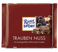 Ritter Sport Noce di uva, cioccolato, 5 x 100 g