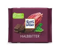 Ritter Sport | Ritter Sport Colorful Semi-Bitter | Cioccolato Ritter Sport | Ritter Cioccolato | 100 Grammo Total