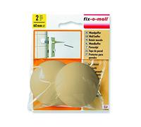 Ritterrath 3566630 - Tampone da parete, 40 mm, 2 pezzi, colore: Bianco