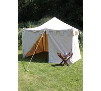 Ritterzelt Herold, 3 x 3 m, 350 gsm, naturfarben