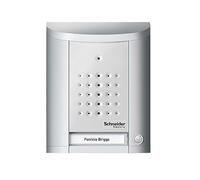 Ritto 1840120 - Citofono esterno Extravox per abitazione unifamiliare, colore: Argento