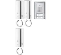 Ritto 1841320 - Set completo di 3 citofoni Extravox, colore: Argento