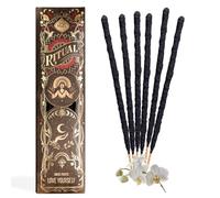 Ritual, bastoncini di incenso Love Yourself, migliora l'amore di sé e l'accettazione di sé, 6 bastoncini, 22,9 cm ciascuno, incenso biologico con olio concentrato aromatico, carbone, legante naturale,