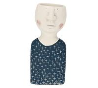 RITUALI DOMESTICI - Cachepot Babbo - Arredo Casa, Cachepot - Linea Gliaristocratici - Idea Regalo - Cemento - Ø 15; h33 cm