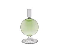 Rituali Domestici Discoluce, portacandela M in vetro borosilicato - Verde Discoluce, portacandela M in vetro borosilicato - Verde