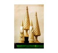 Rituali Domestici Ipregipregiati, schiaccianoci con albero con led 10xh31,5 cm Ipregipregiati, schiaccianoci con albero con led 10xh31,5 cm