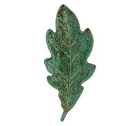 rituali domestici - Piatto foglia quercia in gres, 20x9cm, profondità 3cm, collezione Sfogliami