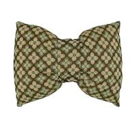 RITUALI Domestici - STRINGIMI Cuscino Fiocco Fiori, 40x35h cm, Collezione in Tessuto e PVC