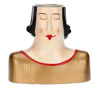 Rituali Domestici - Vaso cachepot Anita oro in ceramica Irobinson