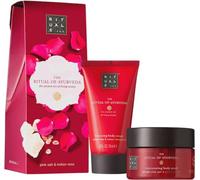 RITUALS Ayurveda Pink Salt Indian Rose Scrub 125 g e crema corpo 70 ml mini set regalo