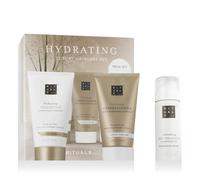 Rituals Hydrating Luxury Haircare Trial Set Shampoo Idratante 70 ml Balsamo 70 ml Shampoo Secco da 50 ml con Acido Ialuronico e Olio di Argan, Beige, 3 pezzi