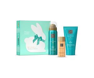 RITUALS Set di Pasqua The Ritual of Karma 2026 - Shower Gel Schiumogeno 50 ml, Olio Corpo Illuminante 30 ml & Body Cream Whipped 70 ml - Fiore di Loto & Tè Bianco - Hydra-Boost - Scatola con Conigliet