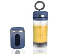 RITUS VORTEX Pro Frullatore portatile, frullatore personale con contenitore rimovibile per frullati miscela Ice Crush 3 programmi, senza fili, 567 g, senza BPA, vaschetta ad anello magnetico, lavabile
