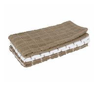 Ritz EMW6131908, Cotone, Marrone Moka, 3-Pack Kitchen Towels, 3 unità