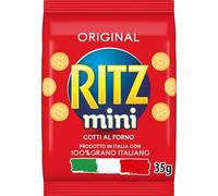 Ritz Mini Original Crackers 100% Grano Italiano, Cotti al forno, 50 bustine da 35 g