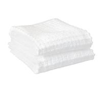 Ritz Royale Collection Check Kitchen Towel Set, Nero, Pezzi Solido White