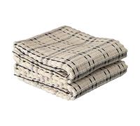 Ritz Royale Collection Check Kitchen Towel Set, Nero, Pezzi A Quadretti Black