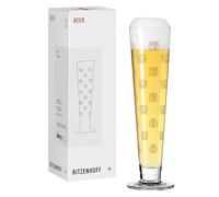 RITZENHOFF 1011019 - Bicchiere da birra con incisione, 330 ml, motivo: Brezel rame, prodotto in Germania