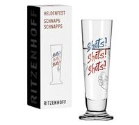RITZENHOFF 1061016 - Bicchiere da liquore 40 ml, serie Heldenfest, motivo n. 16, 4 cl, rotondo, multicolore, made in Germany