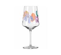 RITZENHOFF 2841008 Bicchiere da aperitivo 500 ml - Serie Sommerrausch No. 8 con forme colorate - Made in Germany