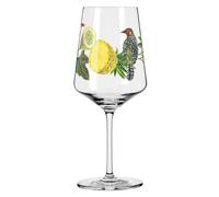 RITZENHOFF 2931005 - Bicchiere da aperitivo da 500 ml, serie Sommerau, motivo n. 5 con fiori e uccelli, made in Germany