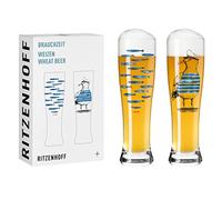 2er Set RITZENHOFF Weizenbiergläser #7 Brauchzeit 13+14 Daniela Garreton 2022