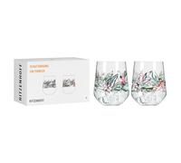 RITZENHOFF Set di 2 bicchieri Gin Tumbler SCHATTENFAUNA #5 #6 multicolore