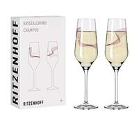 RITZENHOFF Kristallwind #1 Bicchiere da Champagne, 250 milliliters, Glass, Pesca, Lavanda