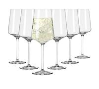 RITZENHOFF 6301002 Bicchiere da vino bianco 400 ml - Serie Lichtweiss - 6 pezzi in un set regalo - Elegantemente moderno - Made in Germany