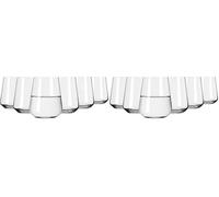 RITZENHOFF 6301003 Bicchiere da acqua 500 ml - Serie Lichtweiss - 6 bicchieri in un set regalo, elegante - Made in Germany (Confezione da 2)