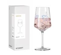 RITZENHOFF 8084010 - Bicchiere da cocktail 500 ml, serie Reitgold - Anja Fee Edition con elegante motivo cavallo e sfumato di colore, prodotto in Germania