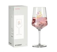 RITZENHOFF 8142001 - Bicchiere da cocktail da 500 ml, con scritta colorata "No bad vibes" - Made in Germany