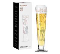 RITZENHOFF 1011015 - Bicchiere da birra 330 ml, serie Heldenfest, motivo n. 15, rotondo e multicolore, made in Germany