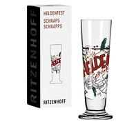 RITZENHOFF Bicchiere per grappa - 40 ml - Made in Germany | Art. n. 1011013, Serie Heldenfest, 1 bicchiere per grappa 40 ml, cristallo, lavabile in lavastoviglie