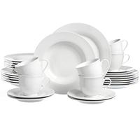 Ritzenhoff & Breker 097252 - Servizio da tavola coordinato "Bianco", 30 pezzi