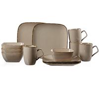 Ritzenhoff & Breker Brunch e Set da Colazione casa, Stoviglie 12 Pezzi, Ceramica, Nougat, 38 x 27 x 27 cm, - unità