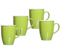 Ritzenhoff & Breker Doppio - Set di 4 tazze da caffè, colore: Verde