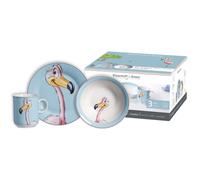 Ritzenhoff & Breker Happy Zoo Flo Set di stoviglie per bambini, 3 pezzi