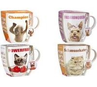 Ritzenhoff & Breker Jumbotasse "Fashion Queen", 600 ml di tazza di caffè "Animal Good", fatto di porcellana, - 1 pezzo (44140) NEW