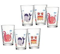 Ritzenhoff & Breker Set di bicchieri per bambini, motivo: mondo subacqueo, 6 pezzi