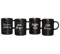 Ritzenhoff & Breker Set di tazze da caffè Svart, 4 pezzi, assortiti