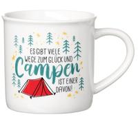 Ritzenhoff & Breker Tazza da caffè da campeggio - Ci sono molti modi per la felicità, 360 ml