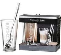 Ritzenhoff e Breker Latte-Macchiato-set Lena Conico, con decorazione, lavastoviglie adatto, -1 pezzo (115512) NEW