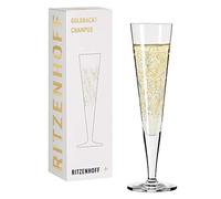 RITZENHOFF Goldnacht #9 Bicchiere da Champagne, 200 milliliters, Glass, Oro, Platino