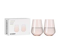 Ritzenhoff Luce fiordo #1 Set di Bicchieri per Acqua, Vetro, Pesca