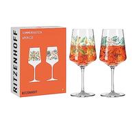 RITZENHOFF Set di 2 bicchieri aperitivi - 500 ml - Made in Germany | Art. n. 6221001, Serie Sommerrausch, 2 bicchieri aperitivi 500 ml, cristallo, lavabile in lavastoviglie