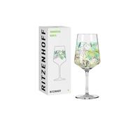 RITZENHOFF 2931017 Bicchiere da aperitivo 500 ml - Set di 2 - Serie Summer Dew - per spritz, spritzer - Motivo foglie - Made in Germany