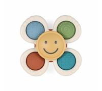 Ritzy Pop & Whirl - Fidget Spinner, giocattolo da viaggio e da bagno for neonati e bambini piccoli - Fidget con popper testurizzato for sviluppare le capacità motorie fini - Si attacca a seggioloni, t